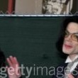 Michael Jackson arrives at the Santa Barbara County courthouse.