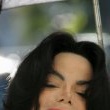 Michael Jackson arrives at the Santa Barbara County courthouse.