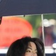 Michael Jackson arrives at the Santa Barbara County courthouse.