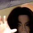 Michael Jackson arrives at the Santa Barbara County courthouse.
