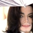 Michael Jackson arrives at the Santa Barbara County courthouse.