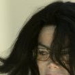 Michael Jackson arrives at the Santa Barbara County courthouse.