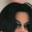 Michael Jackson arrives at the Santa Barbara County courthouse.