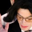 Michael Jackson arrives at the Santa Barbara County courthouse.