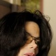 Michael Jackson arrives at the Santa Barbara County courthouse.