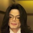 Michael Jackson arrives at the Santa Barbara County courthouse.