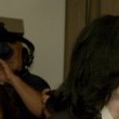 Michael Jackson arrives at the Santa Barbara County courthouse.