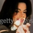 Michael Jackson arrives at the Santa Barbara County courthouse.
