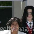 Michael Jackson arrives at the Santa Barbara County courthouse.