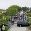 Michael Jackson arrives at the Santa Barbara County courthouse.