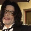Michael Jackson arrives at the Santa Barbara County courthouse.