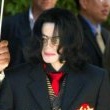 Michael Jackson arrives at the Santa Barbara County courthouse.
