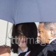 Michael Jackson arrives at the Santa Barbara County courthouse.