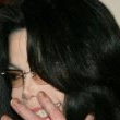 Michael Jackson arrives at the Santa Barbara County courthouse.
