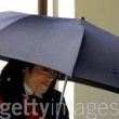 Michael Jackson arrives at the Santa Barbara County courthouse.