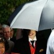Michael Jackson arrives at the Santa Barbara County courthouse.