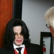 Michael Jackson arrives at the Santa Barbara County courthouse.