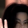 Michael Jackson arrives at the Santa Barbara County courthouse.