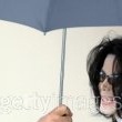 Michael Jackson arrives at the Santa Barbara County courthouse.