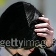 Michael Jackson arrives at the Santa Barbara County courthouse.