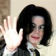 Michael Jackson arrives at the Santa Barbara County courthouse.