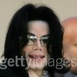 Michael Jackson arrives at the Santa Barbara County courthouse.