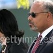 Michael Jackson arrives at the Santa Barbara County courthouse.