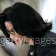 Michael Jackson arrives at the Santa Barbara County courthouse.