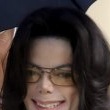 Michael Jackson arrives at the Santa Barbara County courthouse.