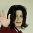 Michael Jackson arrives at the Santa Barbara County courthouse.