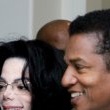 Michael Jackson arrives at the Santa Barbara County courthouse.