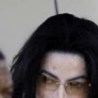 Michael Jackson arrives at the Santa Barbara County courthouse.