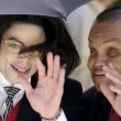 Michael Jackson arrives at the Santa Barbara County courthouse.