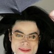 Michael Jackson arrives at the Santa Barbara County courthouse.