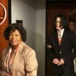 Michael Jackson arrives at the Santa Barbara County courthouse.