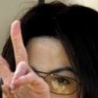 Michael Jackson arrives at the Santa Barbara County courthouse.