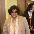 Michael Jackson arrives at the Santa Barbara County courthouse.