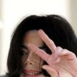 Michael Jackson arrives at the Santa Barbara County courthouse.