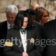 Michael Jackson arrives at the Santa Barbara County courthouse.