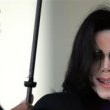 Michael Jackson arrives at the Santa Barbara County courthouse.