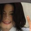 Michael Jackson arrives at the Santa Barbara County courthouse.
