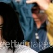Michael Jackson arrives at the Santa Barbara County courthouse.