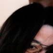 Michael Jackson arrives at the Santa Barbara County courthouse.