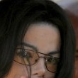 Michael Jackson arrives at the Santa Barbara County courthouse.