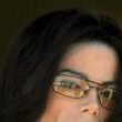 Michael Jackson arrives at the Santa Barbara County courthouse.
