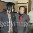 Michael Jackson arrives at the Santa Barbara County courthouse.