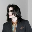 Michael Jackson arrives at the Santa Barbara County courthouse.