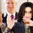 Michael Jackson arrives at the Santa Barbara County courthouse.