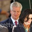 Michael Jackson arrives at the Santa Barbara County courthouse.