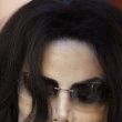 Michael Jackson arrives at the Santa Barbara County courthouse.